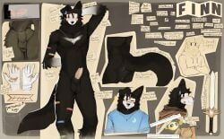 cerberussenn, animal_genitalia, anthro, anus, arm_tuft