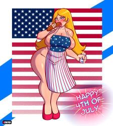 francine_smith, american_dad, fourth_of_july, kenergi, 1girls
