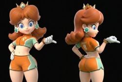 princess_daisy, mario_(series), mario_strikers, mario_strikers_(series), nintendo
