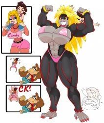 candy_kong, donkey_kong, donkey_kong_(character), pauline, pauline_(mario)