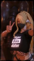 au_ra, kouhaku_(character), black_lives_matter, blacked, ffxiv