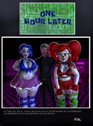 ballora_(fnafsl), circus_baby_(fnaf), summer_ballora, fnaf, fnafsl