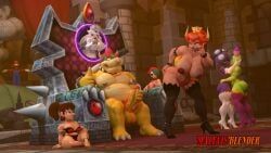 boosette, bowser, bowsette, cackletta, maria_(detnox)