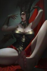 neferata, tomb_kings, warhammer_(franchise), warhammer_fantasy, black_helmet