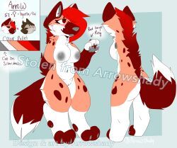 anthro, arrow_star, arrowshady, ass, big_breasts