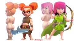 archer_(clash_of_clans), berserker_(clash_royale), clash_(series), clash_royale, brskdrvgon
