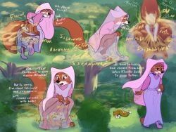 maid_marian, disney, robin_hood_(disney), cheekles, anthro