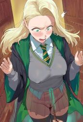 draco_malfoy, draco_malfoy_(redteneri), harry_potter, jagat_ai, blonde_hair