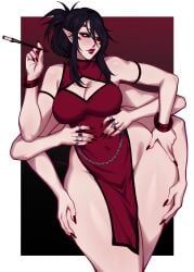 blanca_(succuboos), original, succuboos, 1girls, 6_arms