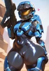 female_spartan_(halo), spartan_(halo), halo_(game), halo_(series), coloredbin.ai