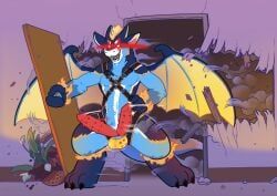 teryx_commodore, mythology, katzenfaust, solaris, 2_penises
