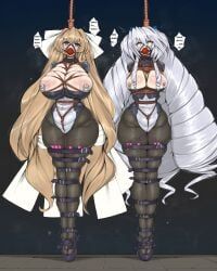 aoi_kimi, nate_mitotsudaira, kyoukaisenjou_no_horizon, ameng, ball_gag