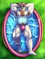 darolion, anthro, areola, armpit_hair, barazoku