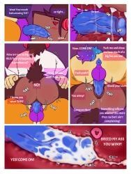choco_werehound_brute, collin_(heavych0c0lover), schwarzwalder, cookie_run, cookie_run_kingdom