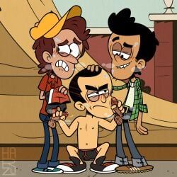 anderson_(the_loud_house), bobby_santiago, par_(the_loud_house), the_loud_house, harzu
