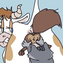 matroskin, tama-tama, prostokvashino, anus, bovid