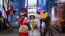 adrien_agreste, aeon_hill, barbara_keynes, cat_noir, denis_damocles_(miraculous_ladybug)