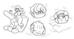 ps4-tan, noh-buddy, 2futas, ball_(object)_transformation, ball_transformation