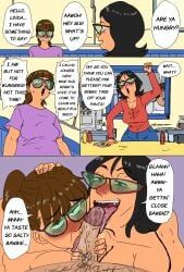 bob_belcher, gayle_genarro, linda_belcher, bob's_burgers, spookylewdy