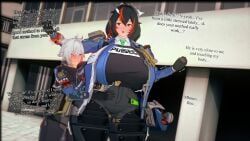 seth_lowell, zhu_yuan, zenless_zone_zero, hungfemboys, 1boy