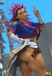 yasmine_(street_fighter), capcom, street_fighter, street_fighter_6, hagiwara_studio