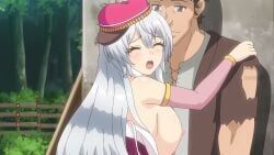 majin_label, majin_(company), 1girls, 4boys, age_difference