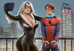 black_cat_(marvel), felicia_hardy, peter_parker, spider-man, marvel