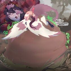 european_mythology, greek_mythology, mythology, abdominal_bulge, animal_humanoid