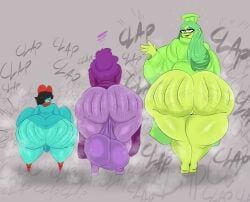 aqua_(deltarune), green_(deltarune), seth_(deltarune), deltarune, slinkmayker