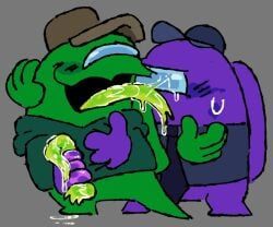 green_(among_us), purple_(among_us), among_us, among_us_(series), cum