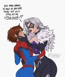 black_cat_(marvel), black_cat_(marvel_rivals), felicia_hardy, peter_parker, petra_parker