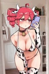 kasane_teto, utau, dochi_pi, ahoge, animal_ear_hairband