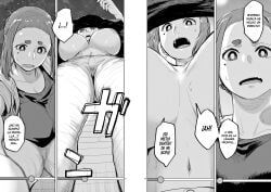 ogawa_sumireko, kaii_to_otome_to_kamikakushi, casual_exposure, downblouse, embarrassed_nude_female