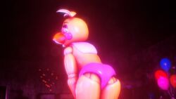 toy_chica_(fnaf), five_nights_at_freddy's, five_nights_at_freddy's_2, animatronic, beak