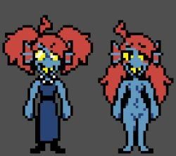 undyne, deltarune, deltaswap, undertale_(series), moronicpixels