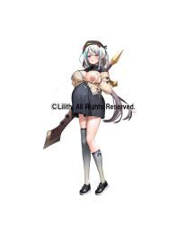 taimanin_(series), taimanin_rpgx, 1girls, beret, black_dress