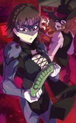 ann_takamaki, ann_takamaki_(panther), haru_okumura, haru_okumura_(noir), makoto_niijima