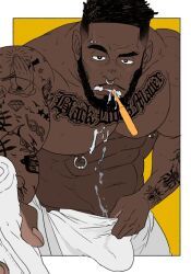 absol_(dkqthf), abusorun, bara, biceps, bodybuilder