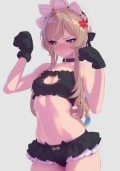 sandrone_(genshin_impact), genshin_impact, anonds31, 1girls, alternate_costume