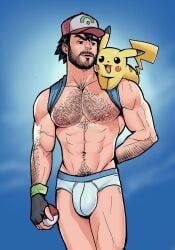 ash_ketchum, pikachu, pokemon_(species), pokémon_(species), satoshi_(pokemon)