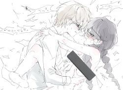 fukawa_touko, togami_byakuya, danganronpa, danganronpa:_trigger_happy_havoc, 1girl1boy