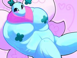 flyte_(dandy's_world), dandy's_world, bara, big_breasts, big_moobs