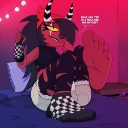 sallie_may_(helluva_boss), helluva_boss, vivziepop, flinttheyordle, babe