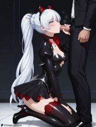 weiss_schnee, patreon, rwby, 1girl, 1girl1boy