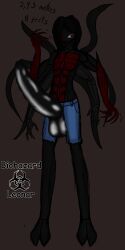 biohazardleonar, 1boy, balls, big_cock, corrupt_leonar_(character)