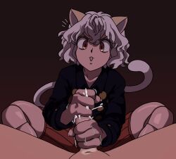neferpitou, hunter_x_hunter, lewdthealess, big_cock, cat_ears