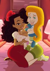 penny_proud, penny_proud_(adult), zoey_howzer, zoey_howzer_(adult), disney