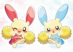 generation_3_pokemon, minun, plusle, pokemon_(species), nintendo