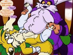 big_the_cat, miles_prower, sega, sonic_the_hedgehog_(series), chibitay