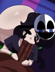 charlie_emily, charlie_emily_(fnaf_games), charlotte_emily, puppet_(fnaf), blacked